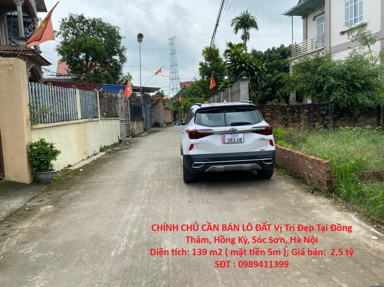 CHÍNH CHỦ CẦN BÁN LÔ ĐẤT Vị Trí Đẹp Tại Đồng Thâm, Hồng Kỳ, Sóc Sơn, Hà Nội - Ảnh chính