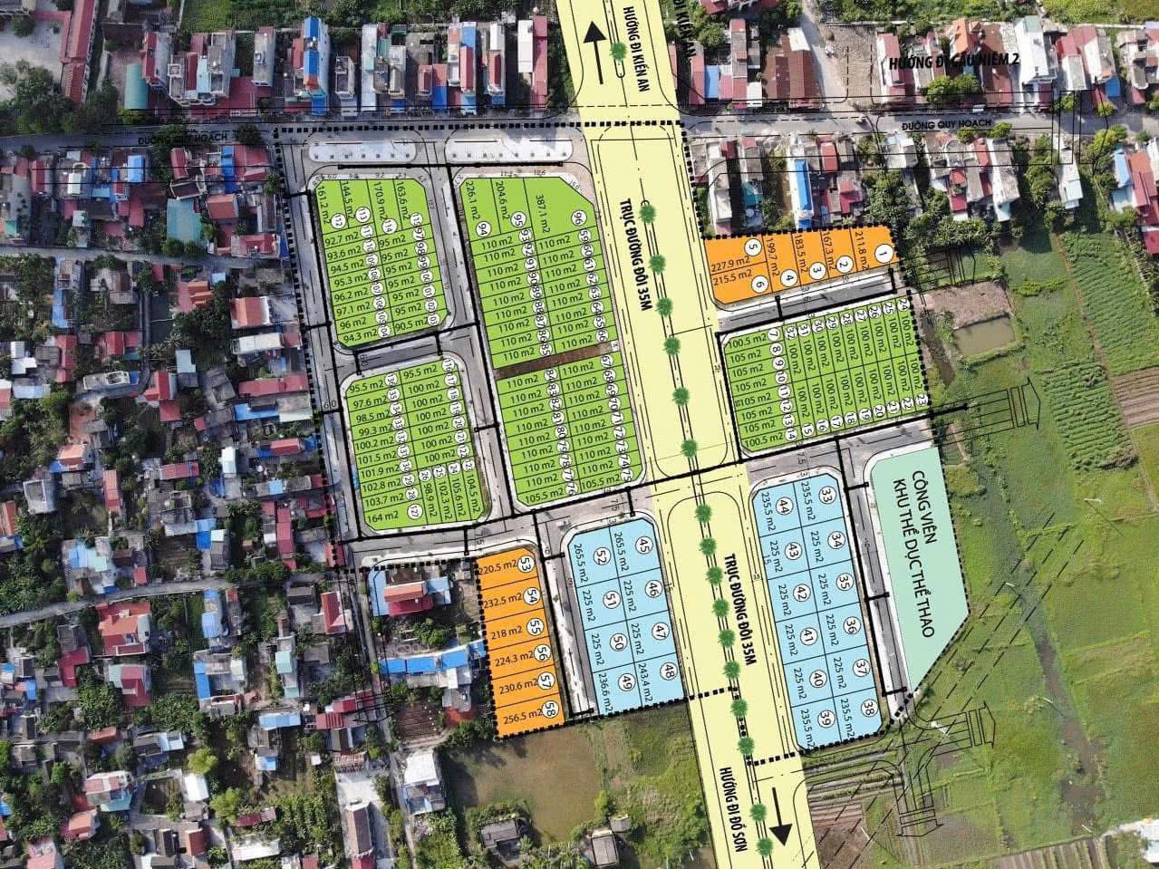 2.x tỷ 100m2 Đa Phúc Central Park Dương Kinh Zalo 0567222555 - Ảnh 3