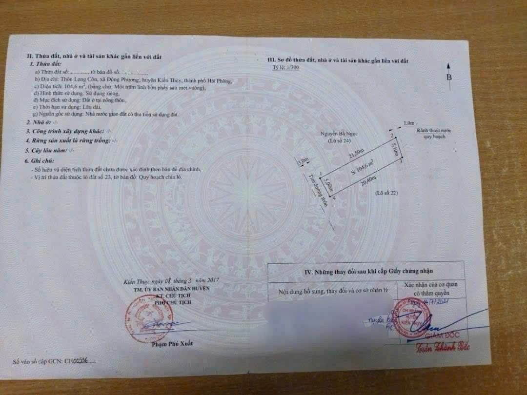 📌 ĐẤT ĐẤU GIÁ LẠNG CÔN – ĐÔNG PHƯƠNG – KIẾN THỤY - Ảnh 2