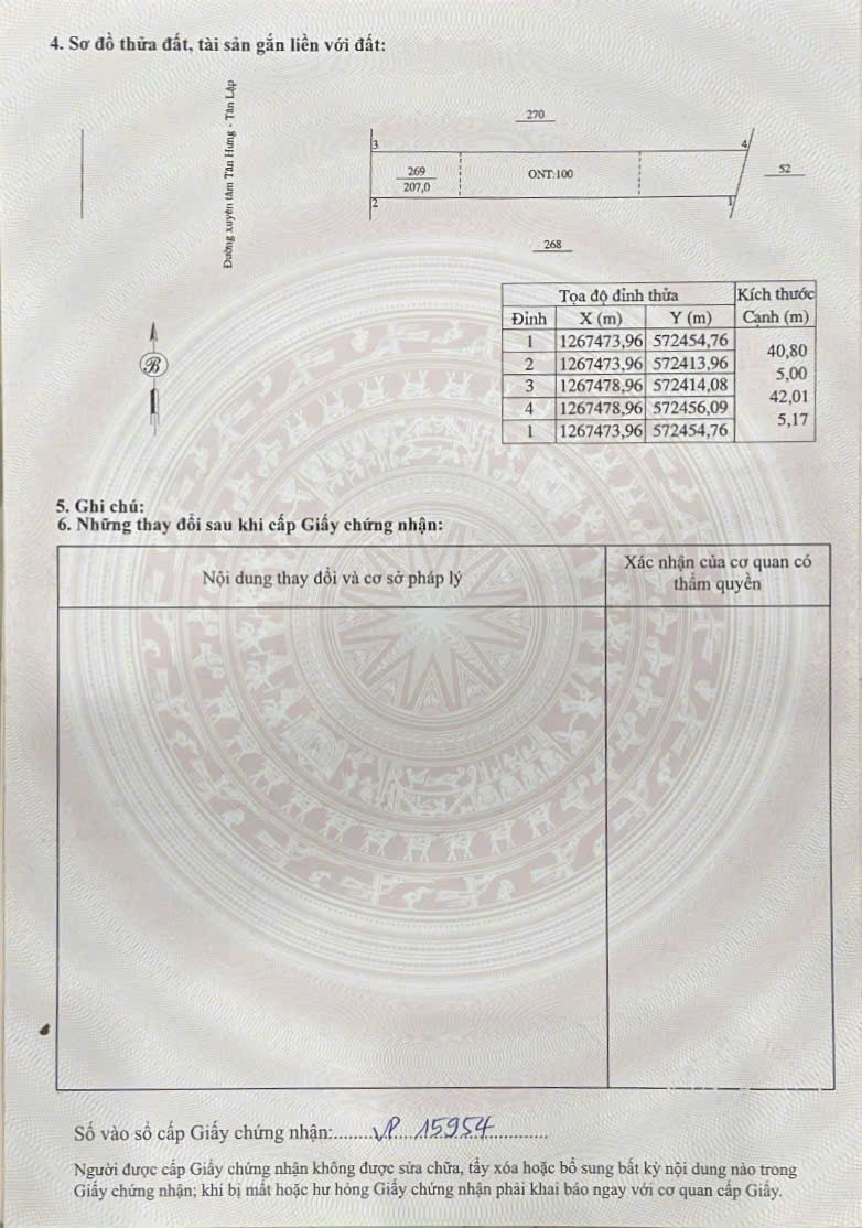 ĐẤT ĐẸP - GIÁ TỐT - Bán GẤP Lô Đất Tiềm Năng Tại Xã Tân Lợi ĐỒNG  Phú Bình Phước - Ảnh 2