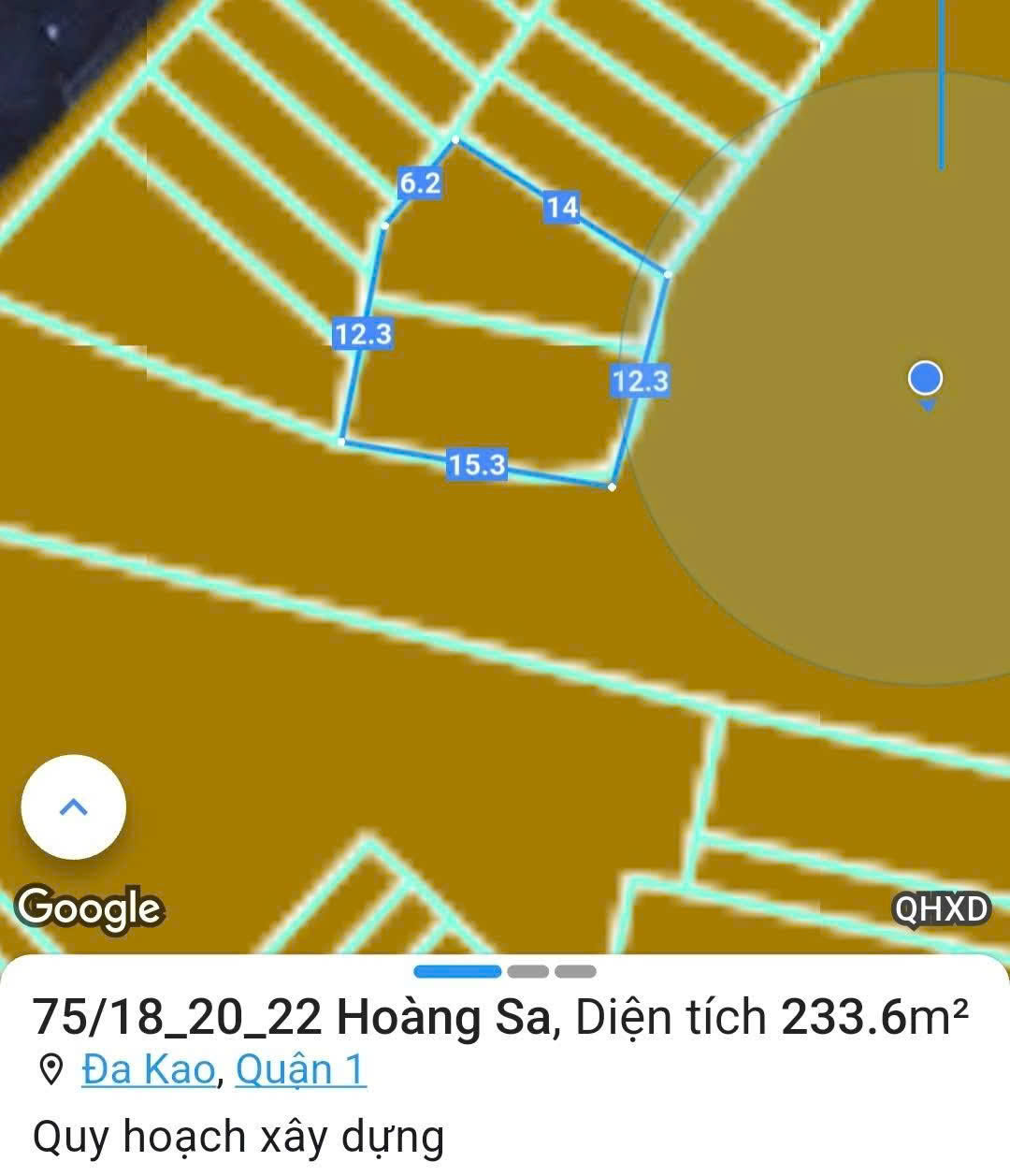 Bán Nhà Hẻm Xe Hơi 75/18 -20-22 Hoàng Sa, Phường Đakao, Quận 1 - Ảnh chính