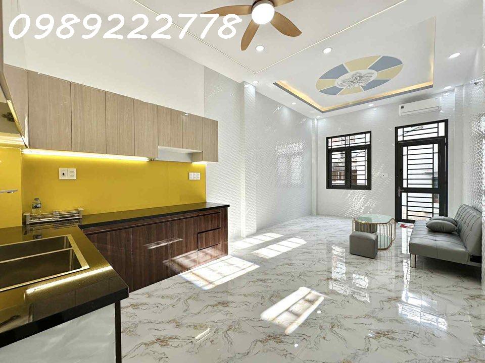 #BÌNH_THẠNH - MỚI XÂY XONG - MẶT ĐƯỜNG P1 - 67M2 A4 NỞ HẬU TÀI LỘC- 5 TẦNG / THANG MÁY / NỘI THẤT - Ảnh 1