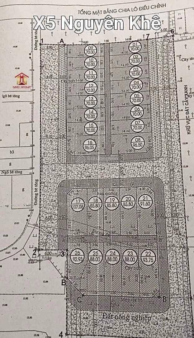 Bán Lô Đất Đấu Giá 88m² Tại X5 Nguyên Khê, Đông Anh giá siêu hấp dẫn - Ảnh 2