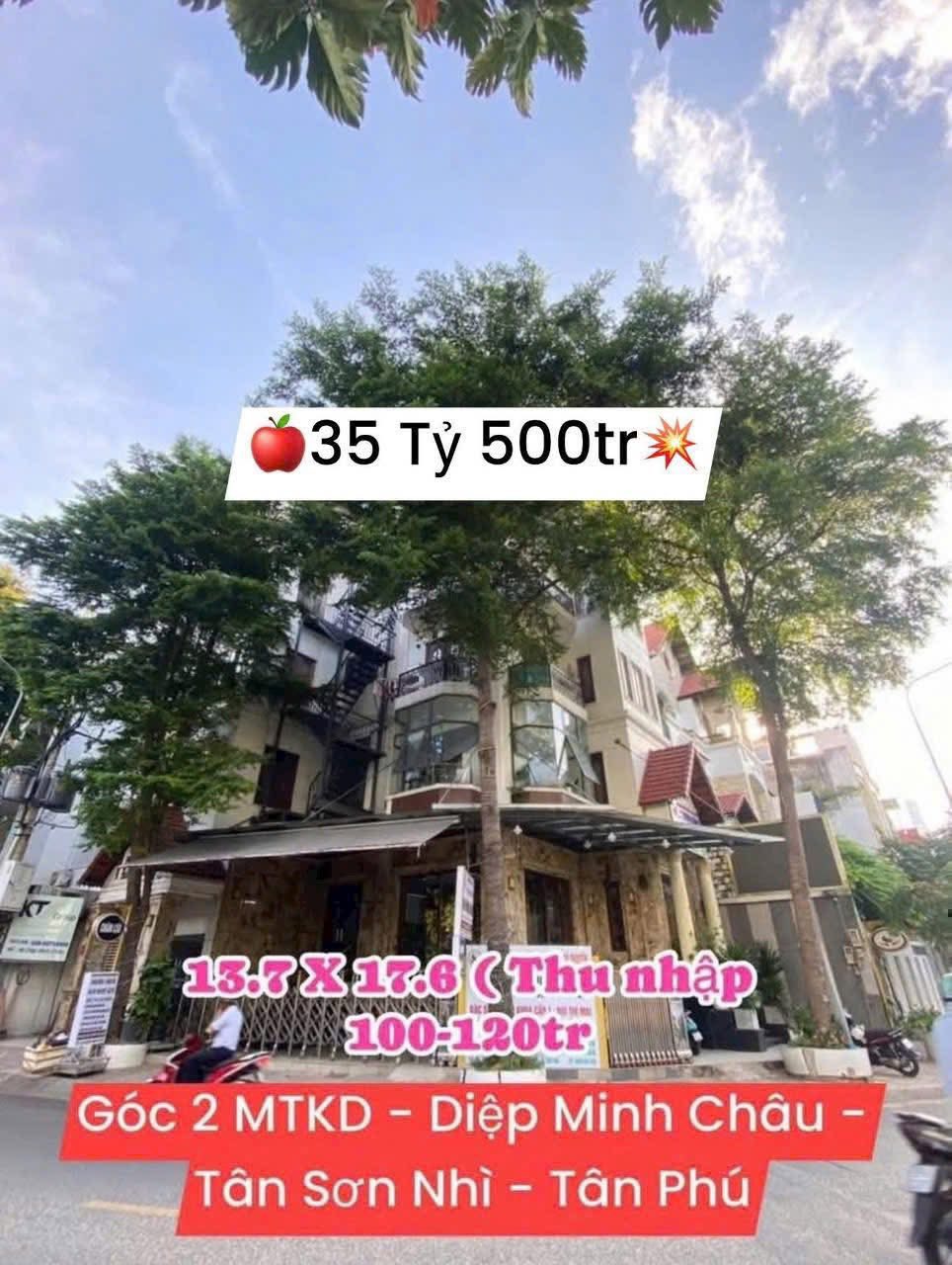 **Chính Chủ Bán Mặt Tiền Diệp Minh Châu, P.Tân Sơn Nhì, Q.Tân Phú. DT: (13.7 x 17.6m). Giá: 35.5 - Ảnh 2