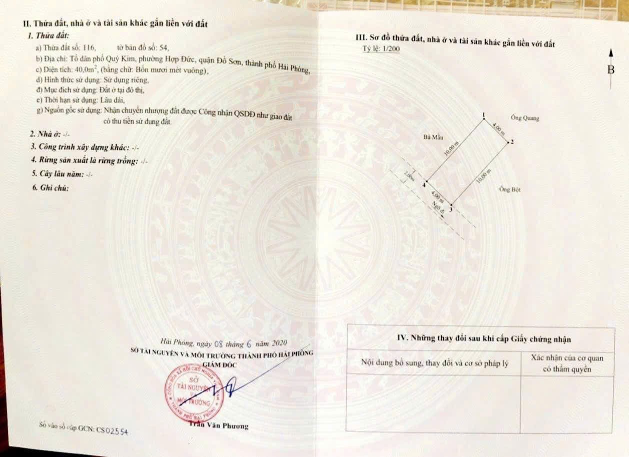 🔥 Lô đất hiếm ngay trung tâm Quý Kim – Đồ Sơn – Giá chỉ 5xx triệu - Ảnh chính