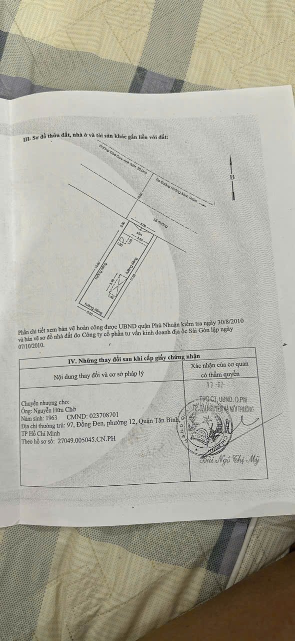 Chính Chủ Bán Mặt Tiền Phổ Quang, P.9, Q. Phú Nhuận. DT: (5 x 17.5m), Chỉ 26 Tỷ, Tell: O981.699.932 - Ảnh 2