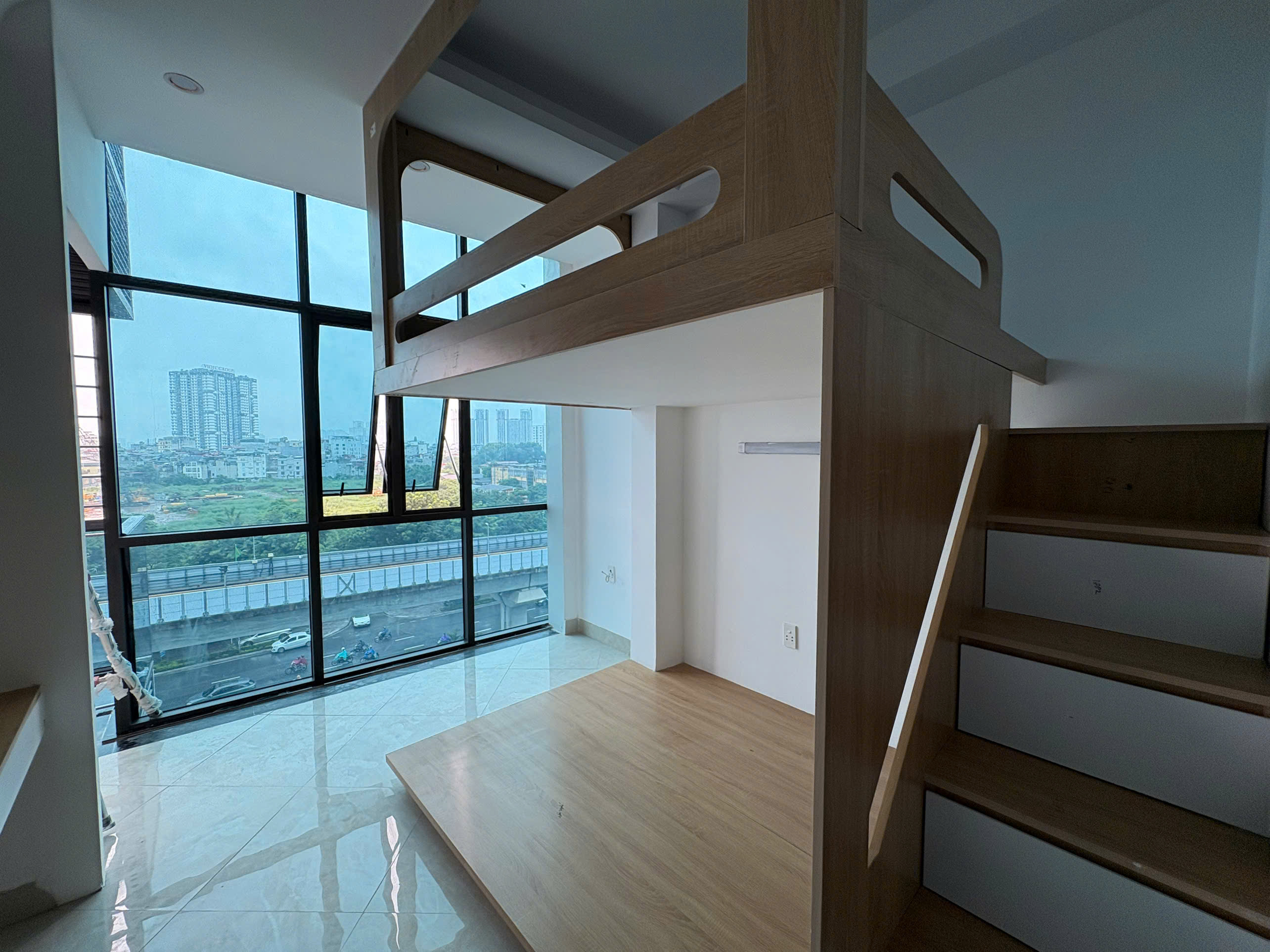 (Cực hiếm) Căn hộ Duplex 28m2 mới khai trương tại 326 Nguyễn Trãi - Ở được 4 người - Máy giặt riêng - Ảnh 1