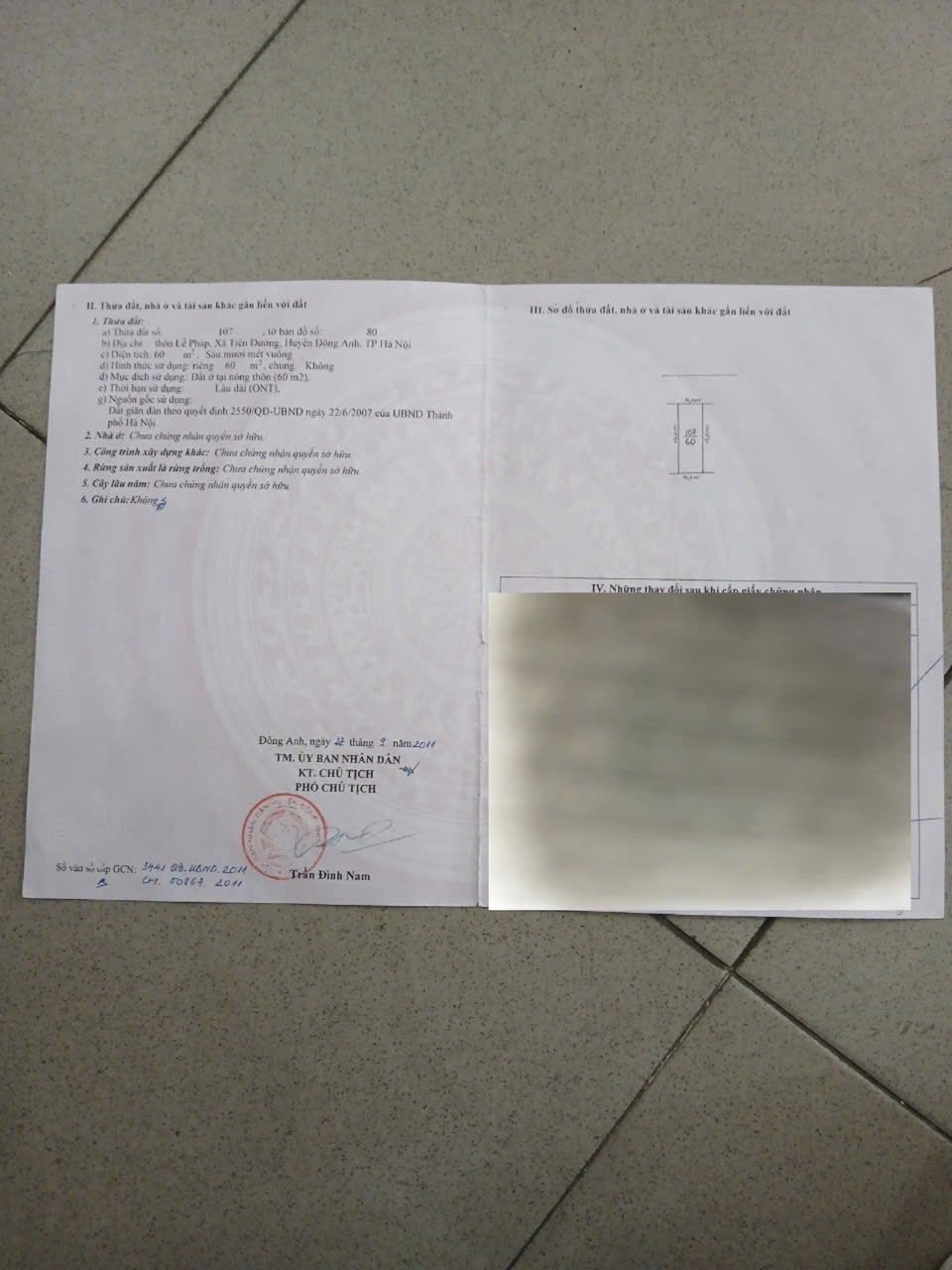 💥💥 ĐẤT VÀNG – LỄ PHÁP, PHÚC THỊNH (ĐÔNG ANH CŨ) 💥💥 - Ảnh chính
