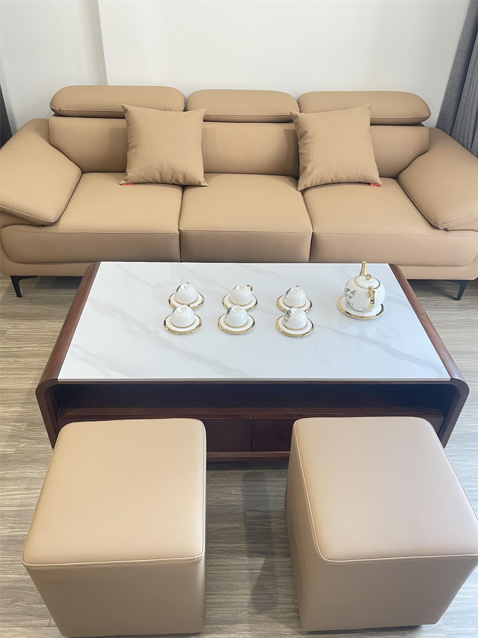 THUÊ CĂN HỘ 2PN FULL NỘI THẤT - TÒA  TC1 – VINHOMES SMART CITY. GIÁ THUÊ: 14TR/THÁNG - Ảnh 1