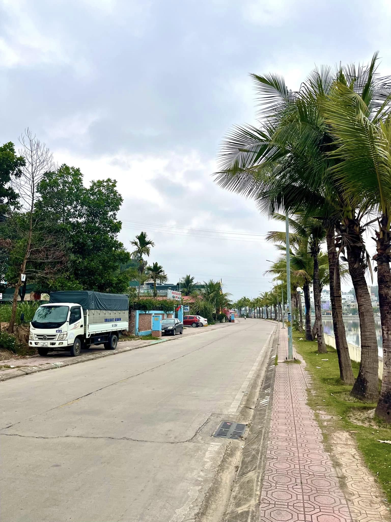 BÁN ĐẤT MẶT HỒ HÙNG THẮNG - HẠ LONG Vị thế lưng tựa núi - mặt hướng thuỷ cực hiếm - Ảnh 1
