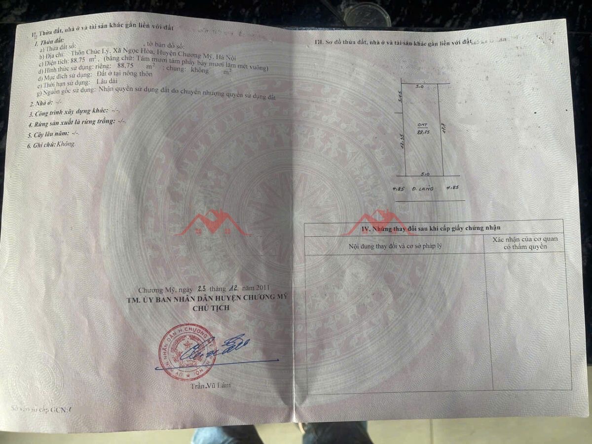HÀNG HIẾM TRỤC CHÍNH KINH DOANH 88,75M TẠI CHÚC LÝ-NGỌC HÒA-CHƯƠNG MỸ-HÀ NỘI - Ảnh 4