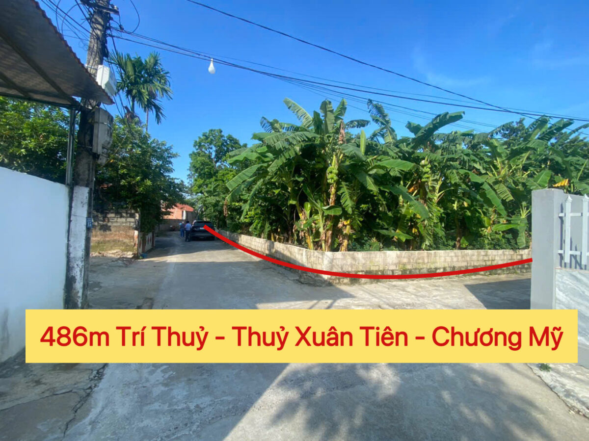 HÀNG FO DÀNH CHO NHÀ ĐẦU TƯ PHÂN LÔ 486M TẠI THỦY XUÂN TIÊN-CHƯƠNG MỸ-HÀ NỘI - Ảnh chính