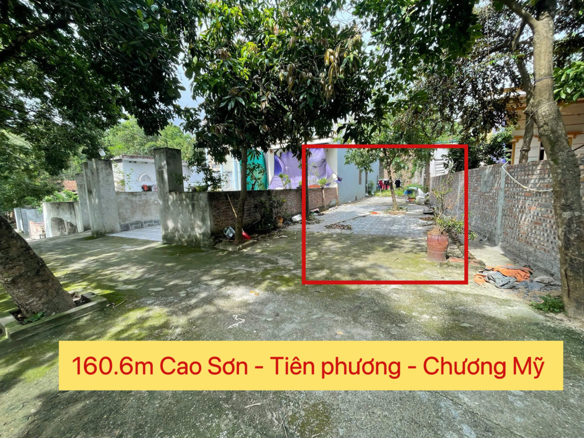 SIÊU PHẨM 160,6M TẠI TIÊN PHƯƠNG-CHƯƠNG MỸ-HÀ NỘI - Ảnh chính
