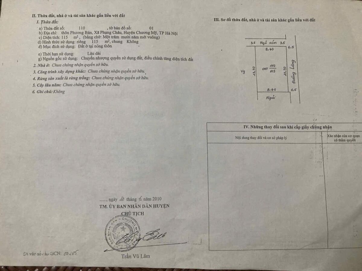 SIÊU HÓT BÁN LÔ ĐẤT 115M TẠI PHỤNG CHÂU-CHƯƠNG MỸ-HÀ NỘI - Ảnh 1