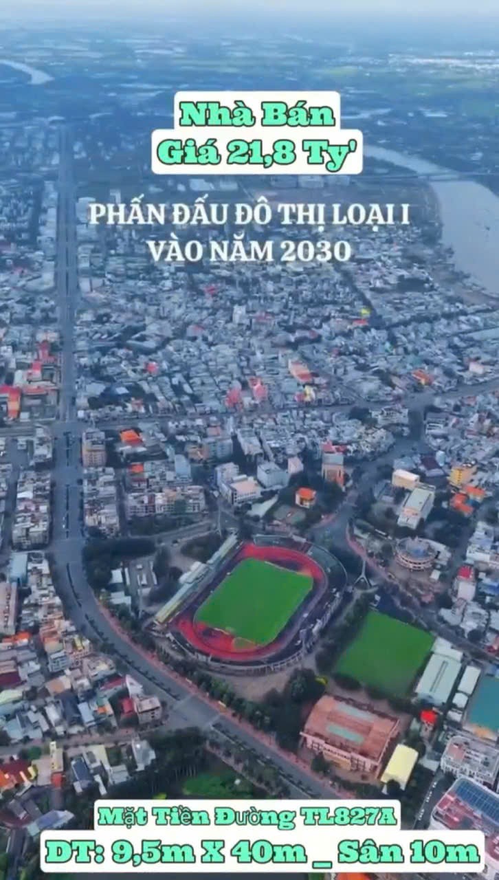 Chính Chủ Bán Nhanh KHÁCH SẠN Vị Trí Đẹp Mặt Tiền Đường TP Tân An,  Long An - Ảnh chính