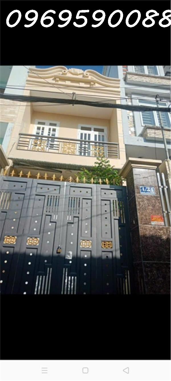 Bán nhà riêng 6tỷx (4m x18m) đúc 1 trệt 1 lầu. Lưu Chí Hiếu, P. Tây thạnh HCM - Ảnh 1