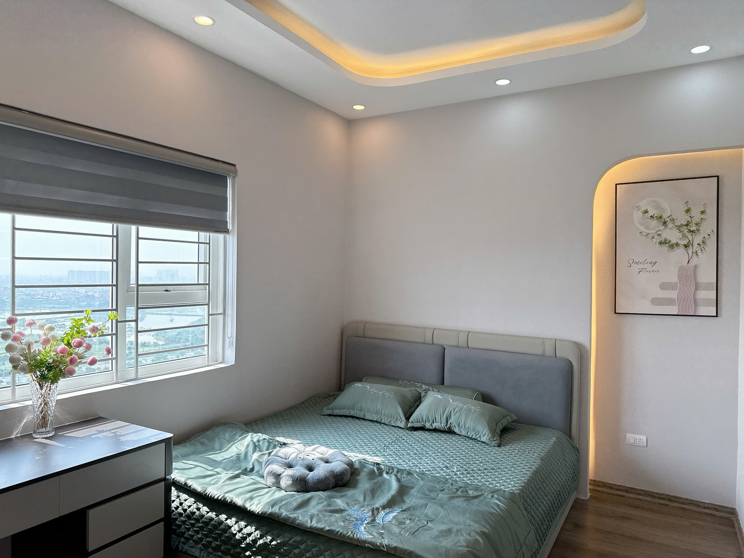 Bán gấp căn hộ 80m2 đẹp lung linh, full nội thất cao cấp tại KĐT Thanh Hà, giá chỉ 3.5 tỷ - Ảnh 6