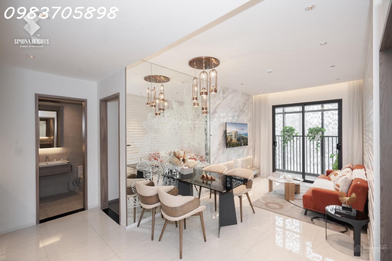 Chỉ từ 800tr sở hữu căn góc 2PN Simona Heights - ôm trọn 2 view biển & thành phố - Ảnh 1