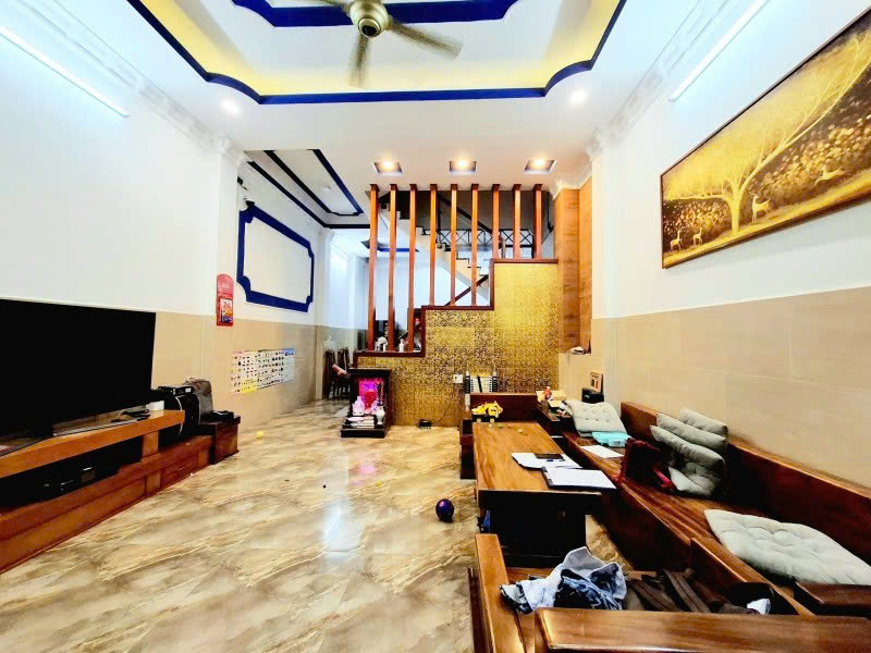 Nhà Lớn Giá Nhỏ Hương Lộ 80 DT 5*13 Trệt+3Tầng+SânThượng BTCT 5T Xíu - Ảnh 3