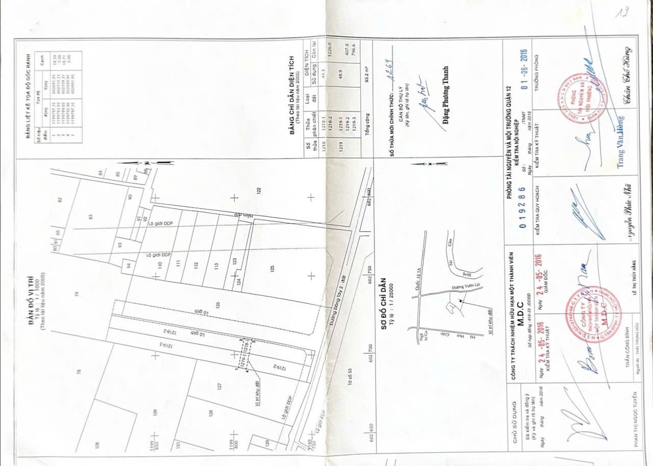 ĐẤT ĐẸP- GIÁ TỐT- Cần Bán Nhanh Lô Đất Mặt Tiền Đẹp Vị Trí Tại Quận 12, TP HCM - Ảnh 2