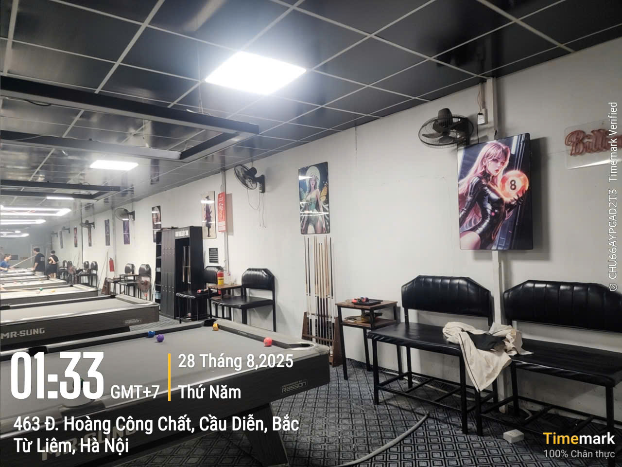 Chính chủ cần sang nhượng quán bi a địa chỉ 465 Hoàng Công Chất ngay sau Goldmark City Đường Hồ - Ảnh 3