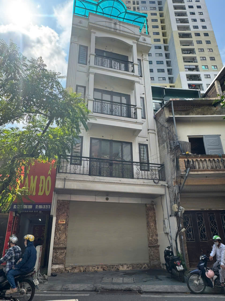 CHO THUÊ NHÀ MẶT PHỐ TRƯƠNG ĐỊNH – 4 TẦNG 1 TUM – MẶT TIỀN 5M - Ảnh chính