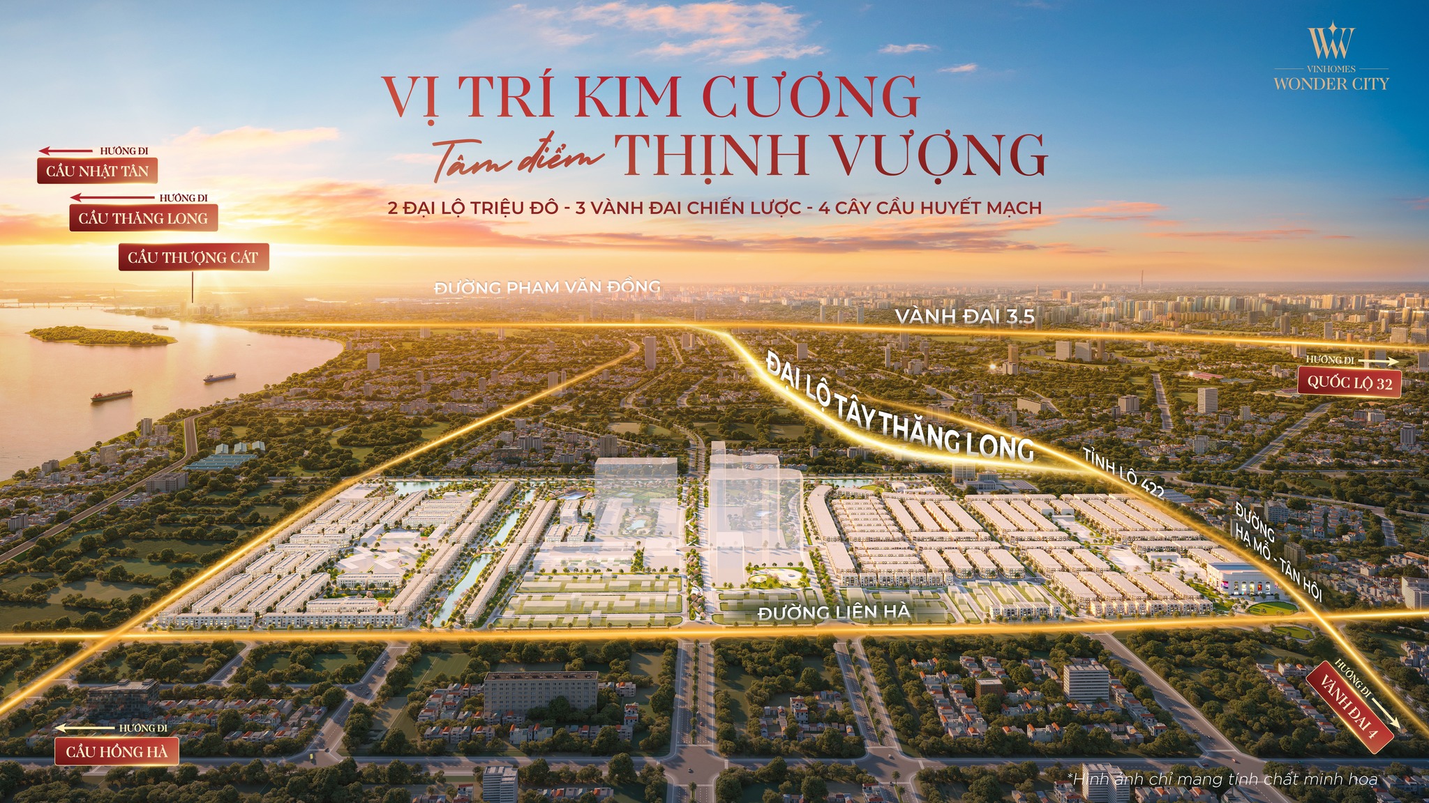 VIN Đan Phượng.Biệt thự, VỐN  5 TỶ .Cơ Hội X 2 Lần Tài Sản khi thông Đại lộ Tây Thăng Long (5/9) - Ảnh chính