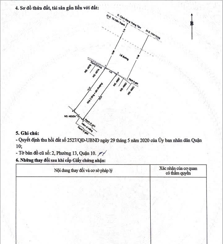 Bán Nhà Mặt Tiền 497 Cmt8, P13, Q10 - Ảnh chính