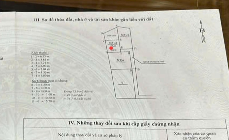 BÁN ĐẤT CĂN GÓC – THANH AM, LONG BIÊN – 75M² – GIÁ 6.2 TỶ - Ảnh 3