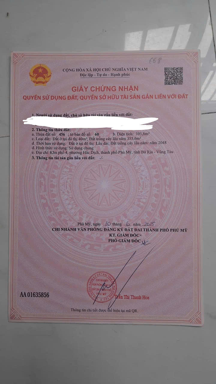 Chủ bán 2 nền đất p.tân thành pm .hcm - Ảnh 3
