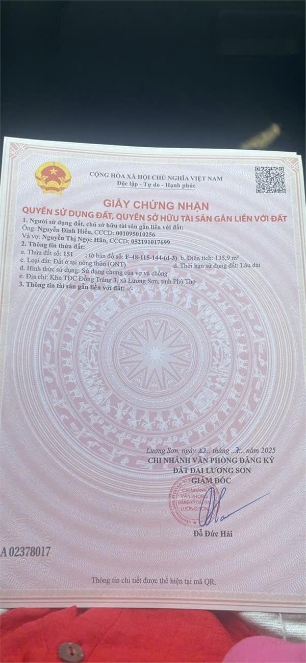 CỰC HOT HƠN 1 TỶ!CHÍNH CHỦ  – Sẵn sổ - CÔNG CHỨNG NGAY TRONG NGÀY! - Ảnh 1