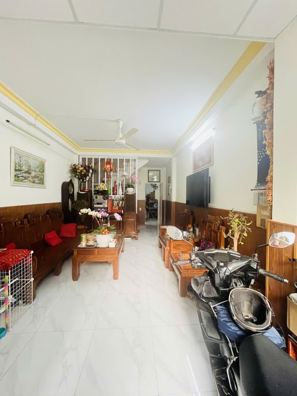 💥 NHÀ KHU TRUNG TÂM GV - GIÁP BV 175 - 3 PHÚT RA SÂN BAY TSN - SÁT MẶT TIỀN - 54M² - 3 TẦNG HƠN 5 TỶ - Ảnh 1