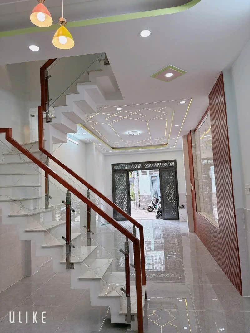 NHÀ MỚI ĐẸP GÒ XOÀI–HẺM 6M  ÔTÔ NGỦ TRONG NHÀ NHỈNH 5 ĐỒNG - Ảnh 1