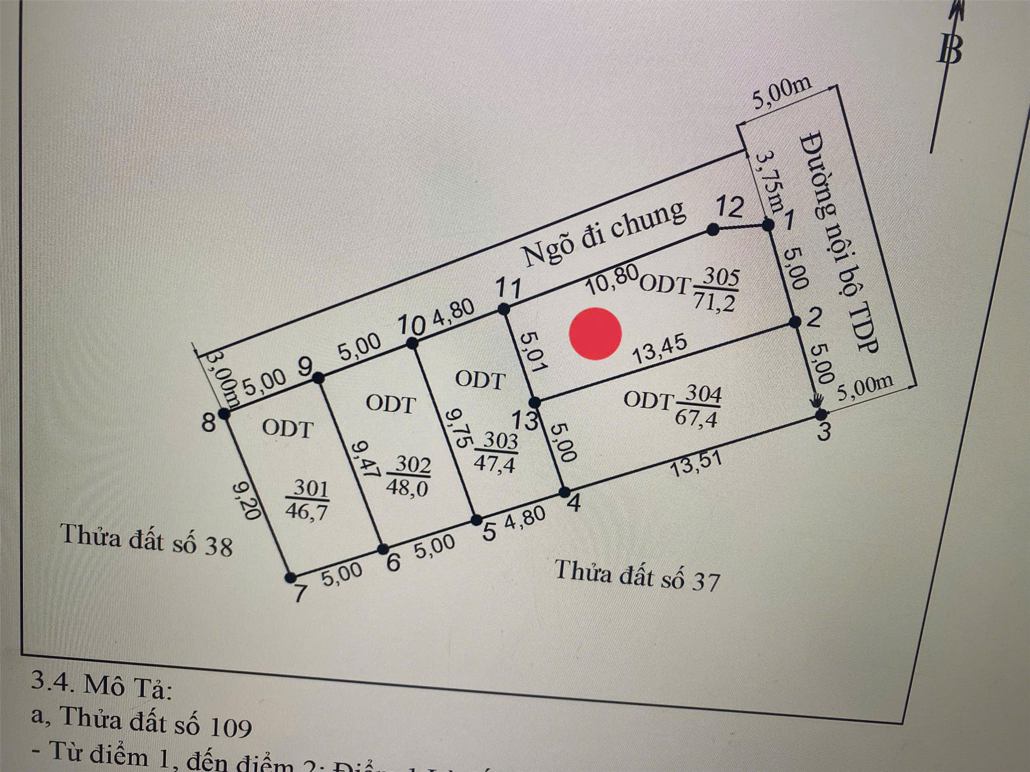 1.7x tỷ 71.2m2 Ngõ 78 Tư Thủy Hòa Nghĩa Zalo 0567222555 - Ảnh 1