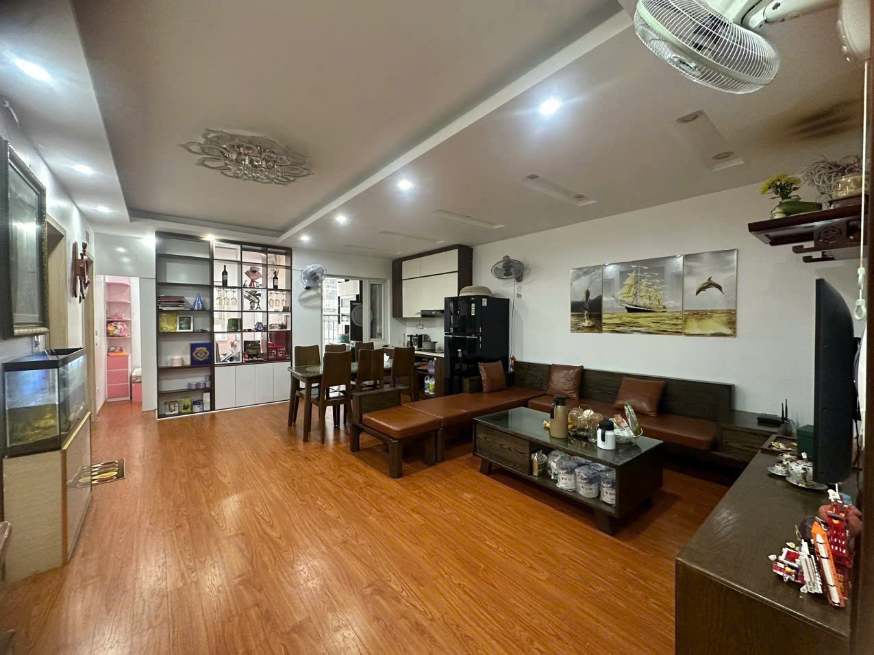 Bán căn hộ full đồ  78m², 3pn 2wc , ban công hướng nam, B2.1 chung cư Thanh Hà - Ảnh 3