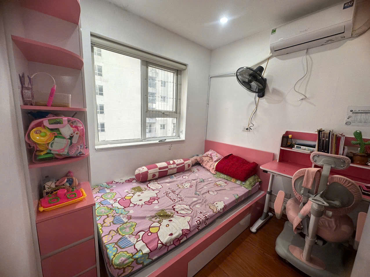 Bán căn hộ full đồ  78m², 3pn 2wc , ban công hướng nam, B2.1 chung cư Thanh Hà - Ảnh 4