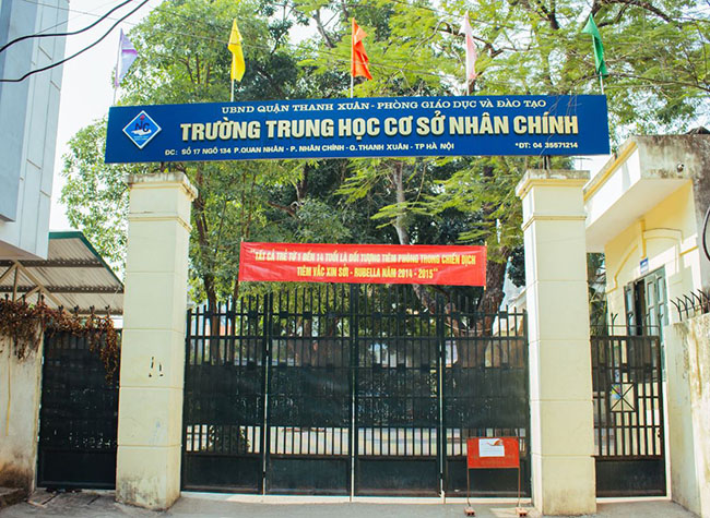 Trường THCS Nhân Chính