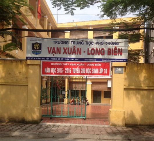 Trường THPT Vạn Xuân Long Biên